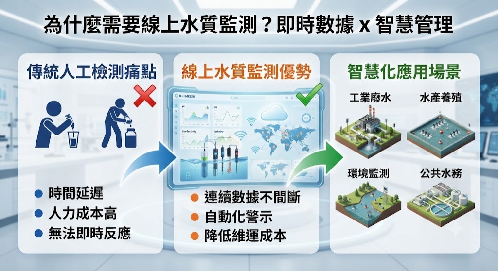 線上水質監測是什麼？系統功能、應用與導入指南